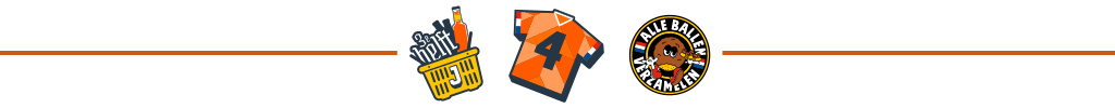 Pagina divider met afbeeldingen van de spaar emblemen