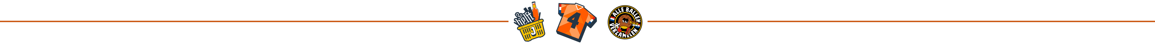 Pagina divider met afbeeldingen van de spaar emblemen