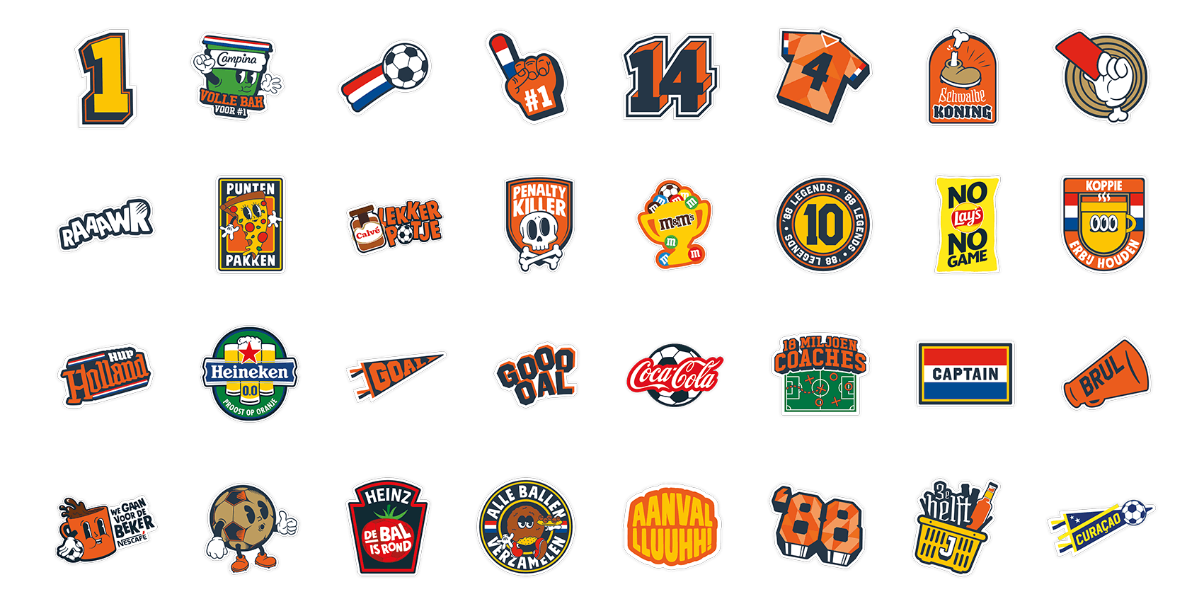 Alle 31 emblemen die je kunt sparen