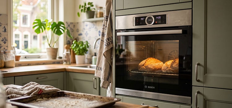 Oven in keuken