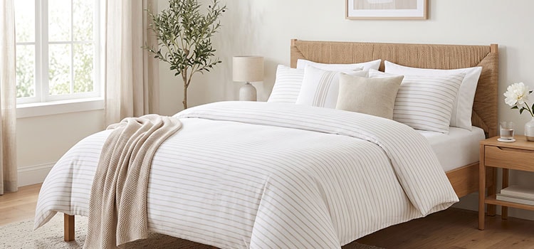 Super fris beddengoed op bed