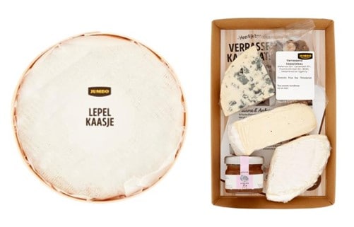 Lepelkaasje en kaasplateau