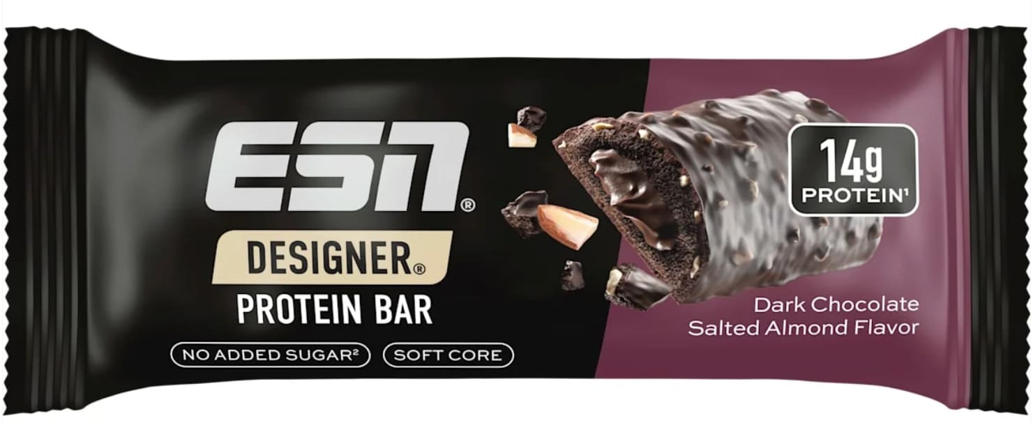 ESN Designer Protein Bar Dark Chocolate Salted Almond