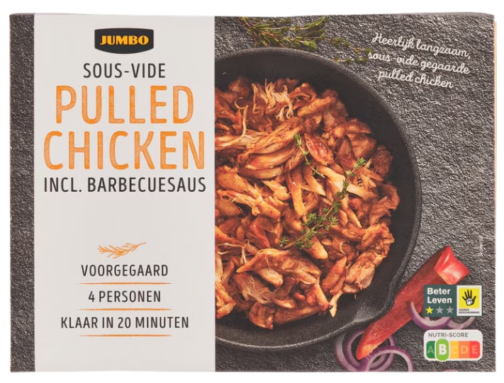 Jumbo Pulled Chicken