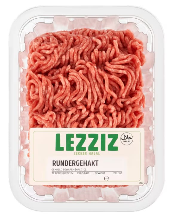 Lezziz Rundergehakt Halal 500 gram